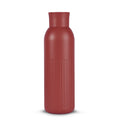 Sagaform Tekla Push bottiglia in acciaio con tappo a pressione (riciclato) 500 ml rosso - personalizzabile con logo