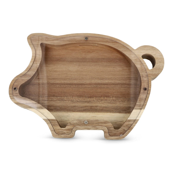 Salvadanaio PennyVista natural - personalizzabile con logo