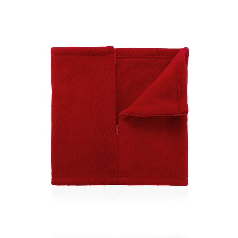 Scaldacollo Nostal rosso - personalizzabile con logo