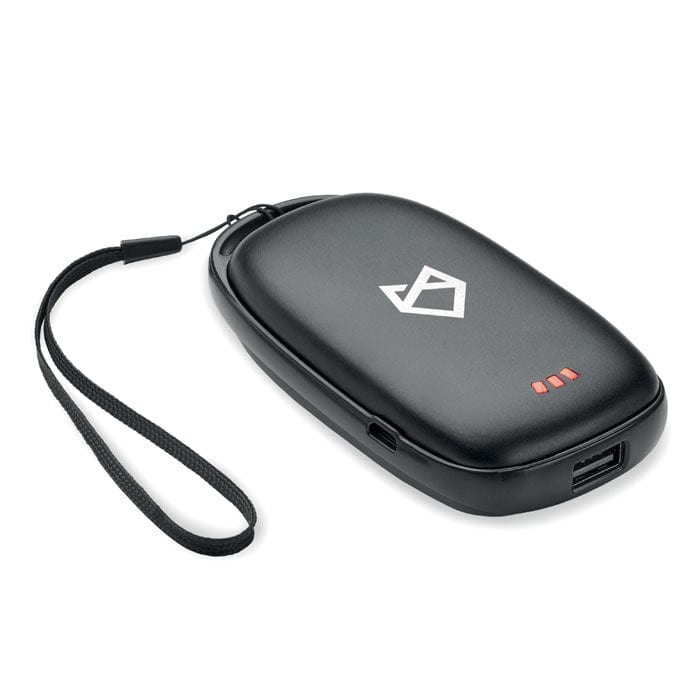 2 Scaldamani Ricaricabili 2500 MAh – Powerbank Termico A Forma Di Camaleonte Per Sport Invernali