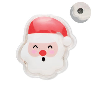 Scaldamani di Babbo Natale Multicolore - personalizzabile con logo