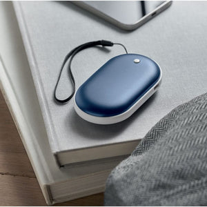 Scaldamani elettrico e powerbank - personalizzabile con logo