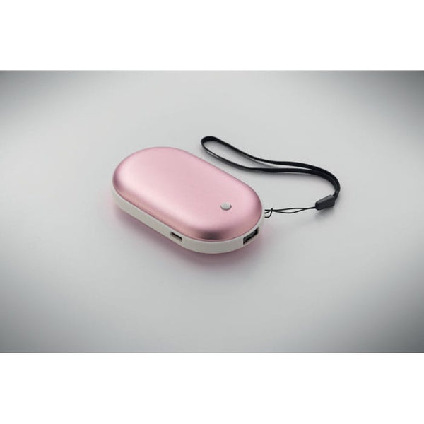 Scaldamani elettrico e powerbank - personalizzabile con logo