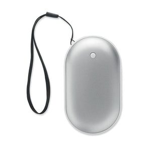 Scaldamani elettrico e powerbank - personalizzabile con logo