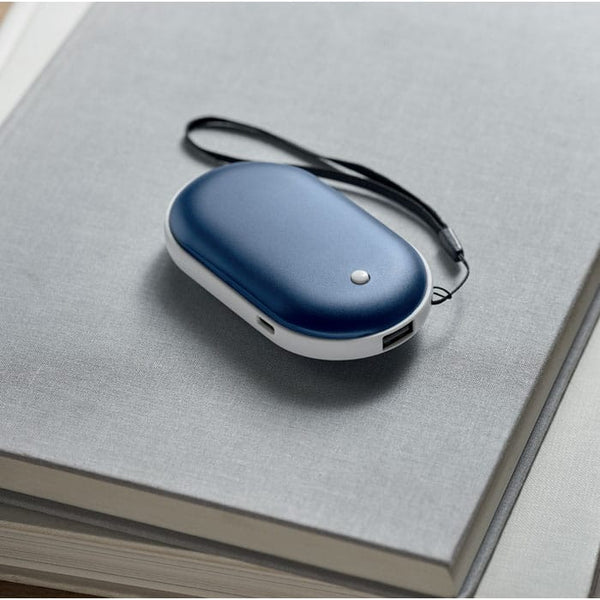 Scaldamani elettrico e powerbank - personalizzabile con logo