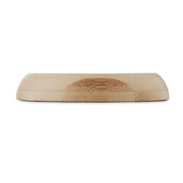 Scaldatazza in bamboo natural - personalizzabile con logo