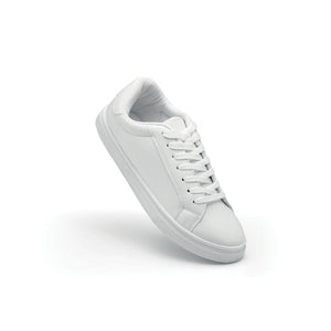 Scarpe da ginnastica in PU 37 Bianco - personalizzabile con logo