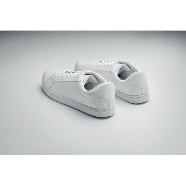 Scarpe da ginnastica in PU 37 Bianco - personalizzabile con logo