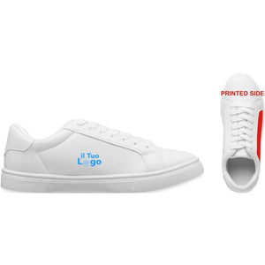 Scarpe da ginnastica in PU 40 Bianco - personalizzabile con logo