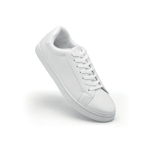 Scarpe da ginnastica in PU 42 Bianco - personalizzabile con logo