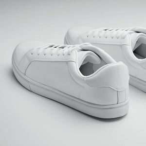 Scarpe da ginnastica in PU 42 Bianco - personalizzabile con logo