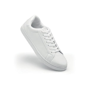 Scarpe da ginnastica in PU 44 Bianco - personalizzabile con logo