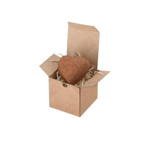 Scatola Bonbon A Forma Di Cuore Fobin natural - personalizzabile con logo