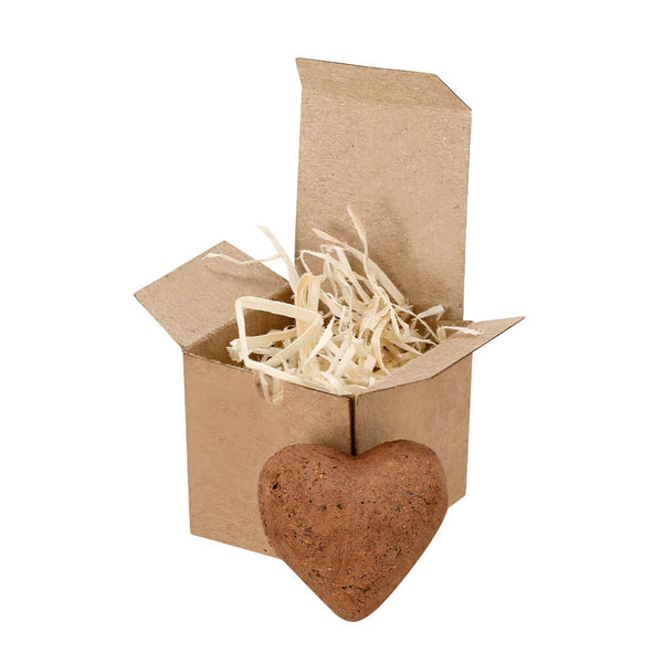 Scatola Bonbon A Forma Di Cuore Fobin natural - personalizzabile con logo
