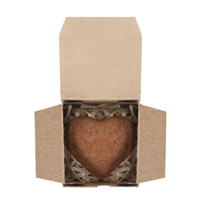 Scatola Bonbon A Forma Di Cuore Fobin natural - personalizzabile con logo