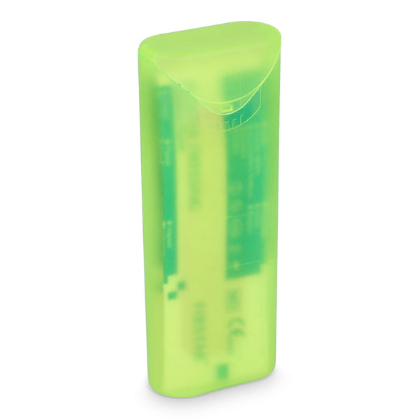 Scatola di cerotti con 10 cerotti in PE (70 × 18 mm) - personalizzabile con logo