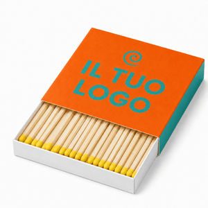 Scatola di Fiammiferi Personalizzata - 120 Pezzi - personalizzabile con logo