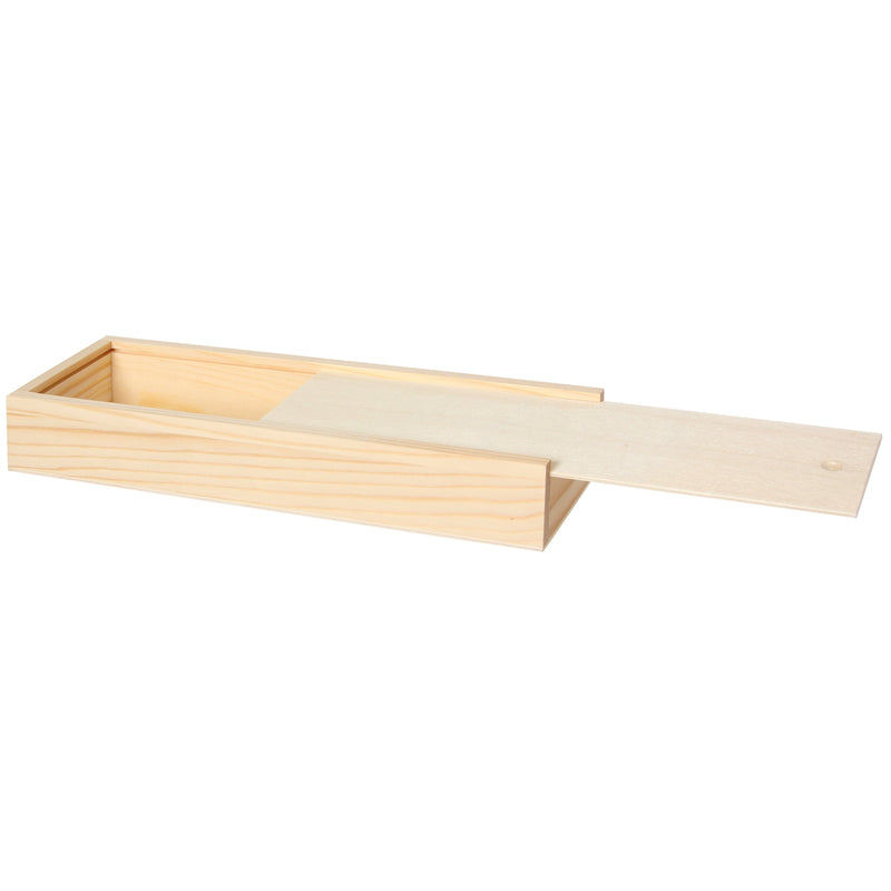 Scatola di legno personalizzata 26,5x10,5x7 cm - personalizzabile con logo