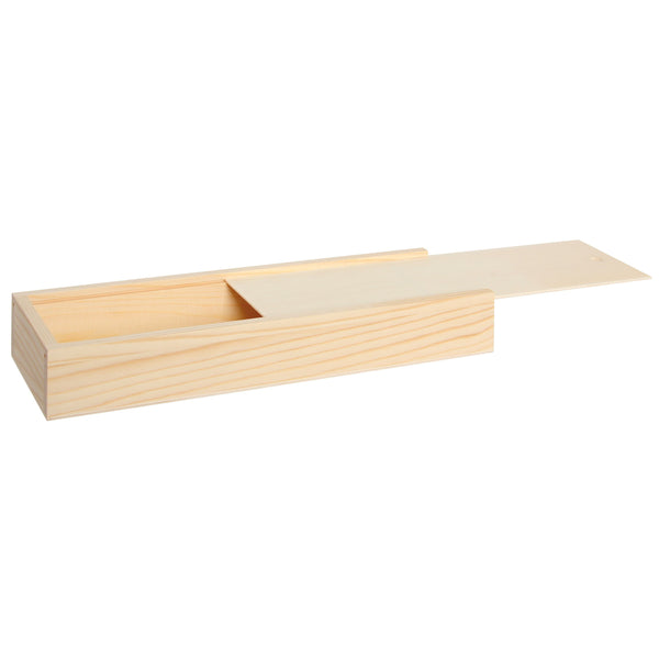 Scatola di legno personalizzata 26,5x10,5x7 cm - personalizzabile con logo