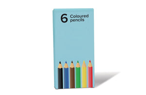 Scatola per matite Fluo assortiti - personalizzabile con logo