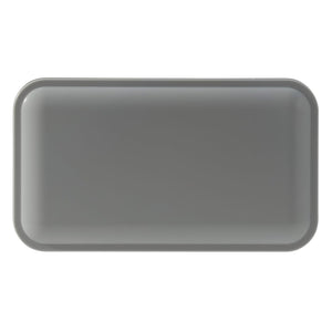 Scatola porta-pranzo Bento con posate 1250ml Grigio / bianco - personalizzabile con logo