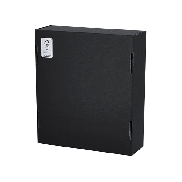 Scatola Regalo Halfred nero - personalizzabile con logo