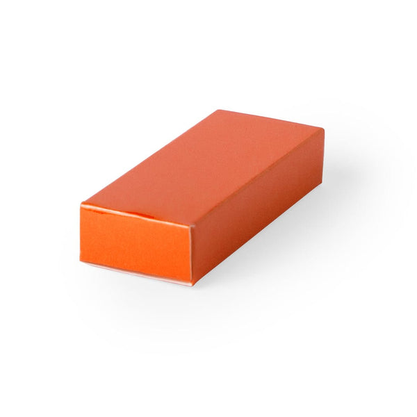 Scatola Regalo Halmer arancione - personalizzabile con logo