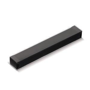 Scatola regalo scorrevole Nero - personalizzabile con logo