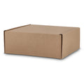 Scatola regalo su misura per 4 tazze 24.3 x 24.3 x 9.9 cm Marrone - personalizzabile con logo