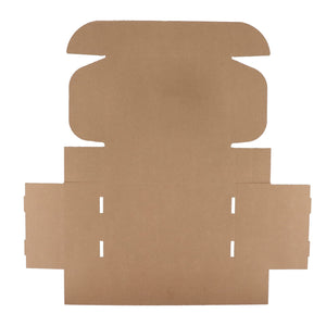 Scatola regalo su misura per 6 tazze 34.7 x 24.3 x 9.9 cm Marrone - personalizzabile con logo