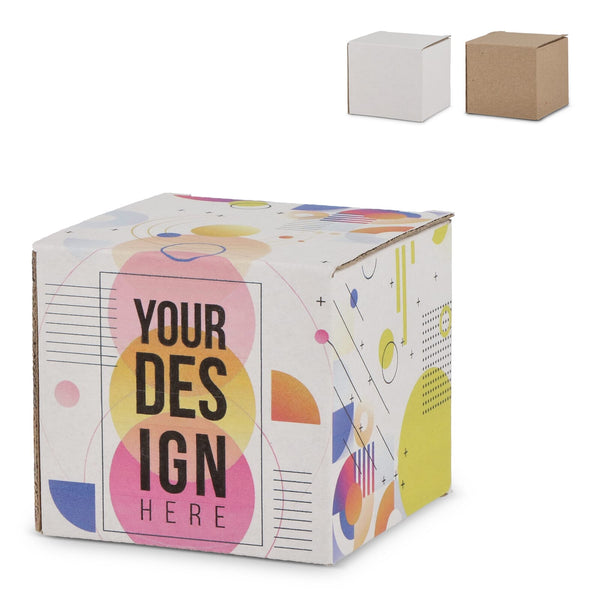 Scatola regalo su misura per tazze piccole - personalizzabile con logo