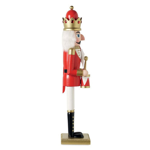 Schiaccianoci grande in legno Rosso - personalizzabile con logo