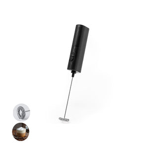 Schiumalatte Jasper nero - personalizzabile con logo