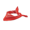 Sciarpa bandana multifunzione 90 gr/m² rosso - personalizzabile con logo