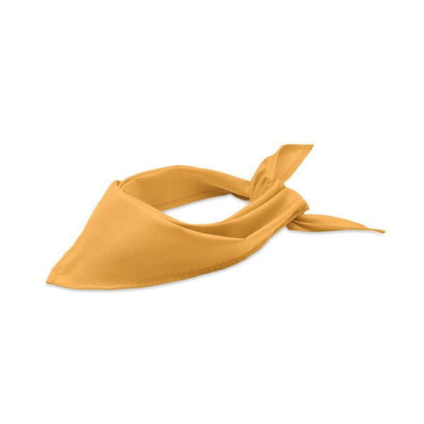 Sciarpa bandana multifunzione giallo - personalizzabile con logo