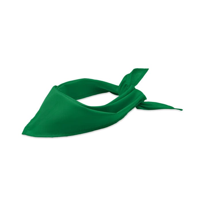 Sciarpa bandana multifunzione verde - personalizzabile con logo