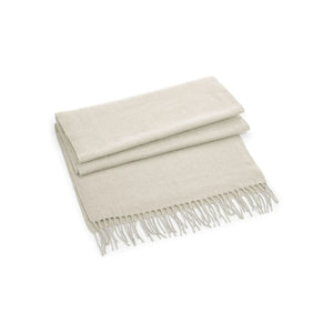 Sciarpa classica beige - personalizzabile con logo