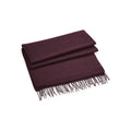 Sciarpa classica bordeaux - personalizzabile con logo