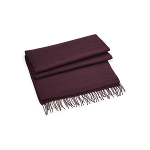 Sciarpa classica bordeaux - personalizzabile con logo