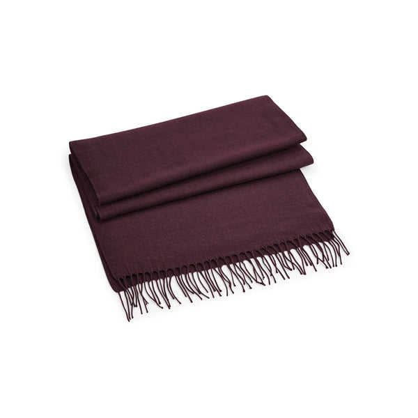 Sciarpa classica bordeaux - personalizzabile con logo