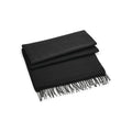 Sciarpa classica nero - personalizzabile con logo