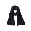 Sciarpa Metro Knitted Scarf nero - personalizzabile con logo
