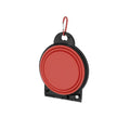 Scodella Pieghevole Malking rosso - personalizzabile con logo
