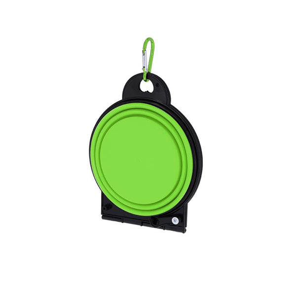 Scodella Pieghevole Malking verde claro - personalizzabile con logo