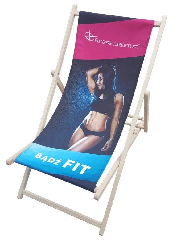 Sedia sdraio personalizzata all-over - personalizzabile con logo