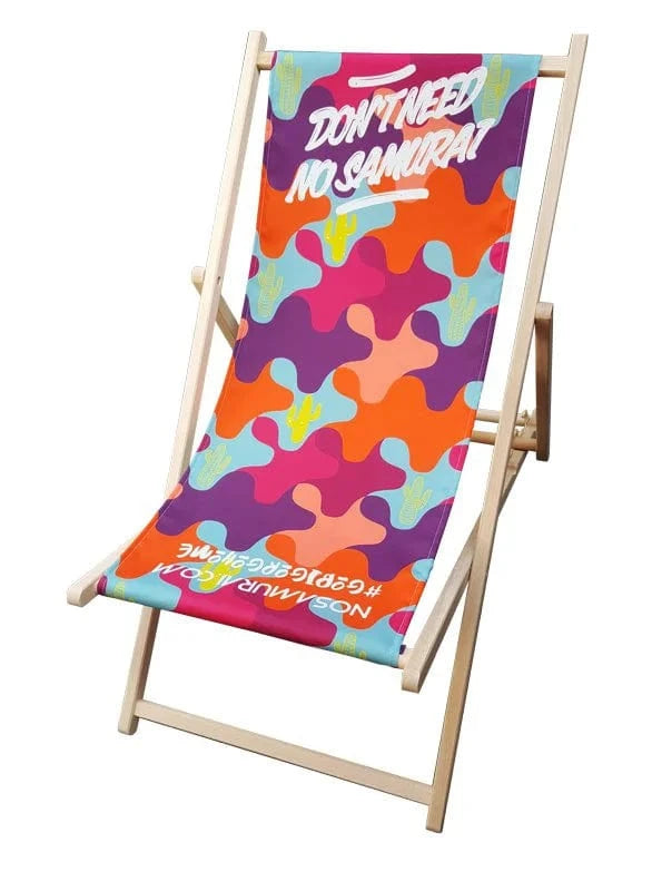Sedia sdraio personalizzata all-over - personalizzabile con logo