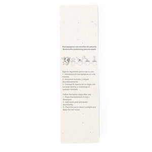 Segnapagine con Semi Baird bianco - personalizzabile con logo