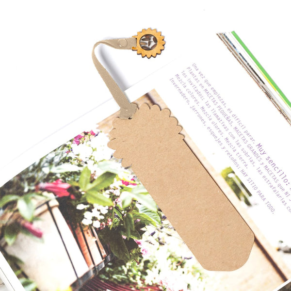 Segnapagine con Semi Bernaye - personalizzabile con logo