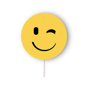 Selfie Pai Pai Emoty wink - personalizzabile con logo