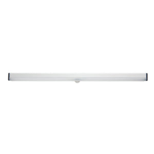 Sensore di movimento con luce LED ricaricabile USB large color argento - personalizzabile con logo
